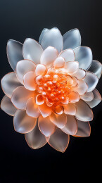 惊艳的3D花朵渲染
