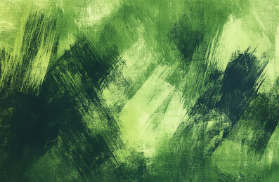 绿色背景下的植物特写镜头