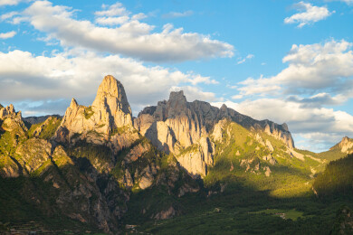 中国甘南扎尕那自然风光