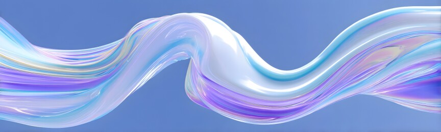 梦幻轻柔丝带飘逸