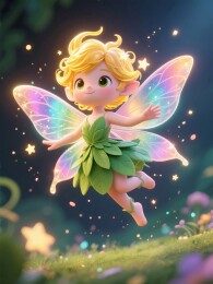 可爱小精灵梦幻飞舞