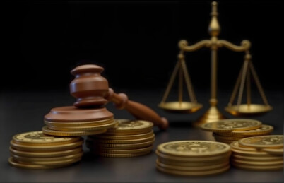 法律金融元素静物图