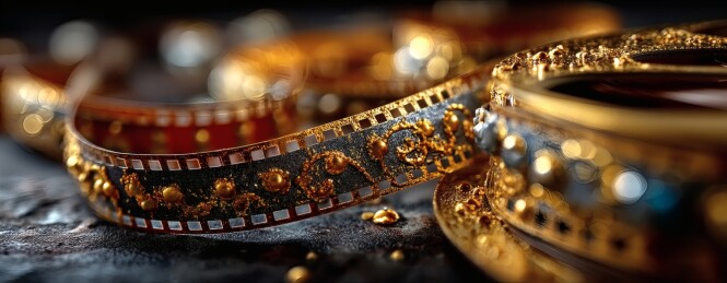 金色胶片时光流逝的魅力