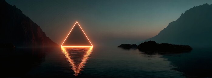 霓虹三角门户神秘海湾黄昏