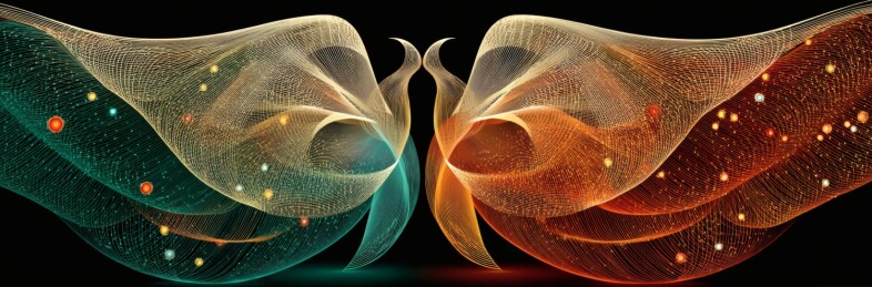 光影蝶翼梦幻夜色