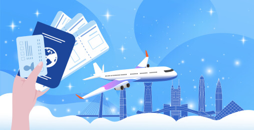 深圳旅游假期休假出行国内游乘坐飞机机票