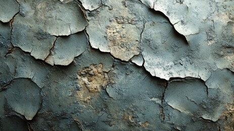 斑驳开裂的旧墙面纹理
