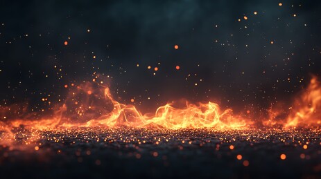 地狱烈焰燃烧
