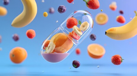 水果胶囊活力四射健康生活