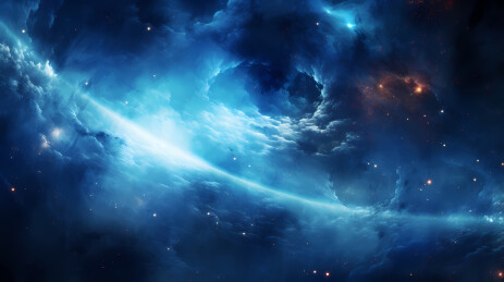 神秘宇宙星云的图像