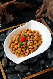 下酒小菜老醋花生米