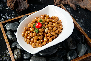 下酒小菜老醋花生米