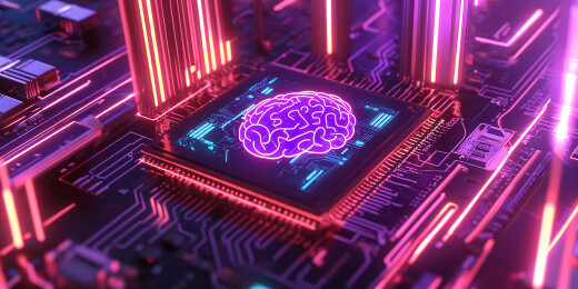 人工智能AI大脑科技背景