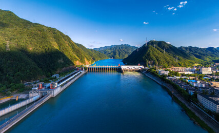 杭州市桐庐县富春江小三峡风光