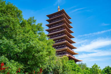 南京牛首山文化旅游区佛顶塔