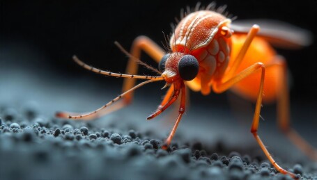 微观世界里的橙色精灵