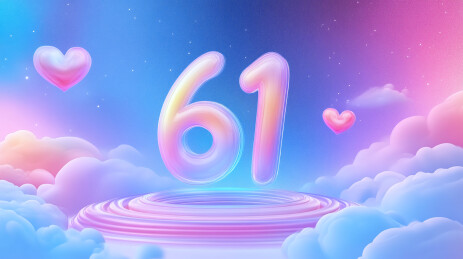 61儿童节艺术字