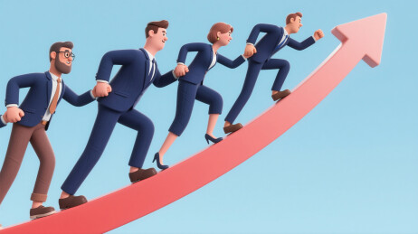 商务团队携手推动业务增长