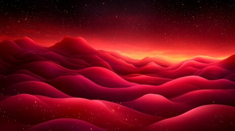 红绸光斑暖色调节庆场景