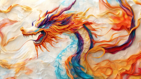 绚丽的中国龙 