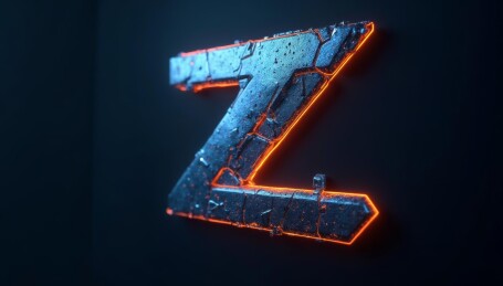 科技感Z字发光体