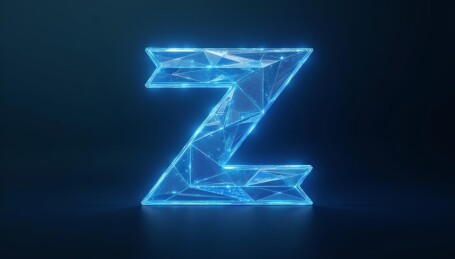 科技感Z字光影