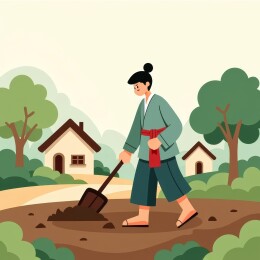 田园牧歌农耕乐