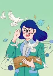 知识女性形象