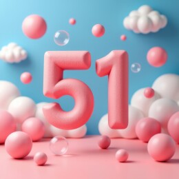 粉色数字的甜蜜梦境
