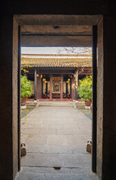 苏州园林艺圃-东莱草堂