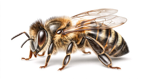 蜜蜂的标本