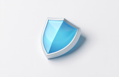 蓝色背景下的蓝色玩具特写镜头