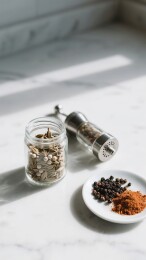香料和研磨器