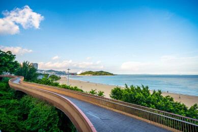 广东珠海市城市阳台