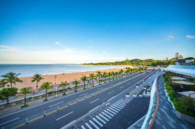 广东珠海市城市阳台