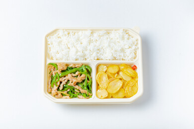 炒菜一荤一素套餐