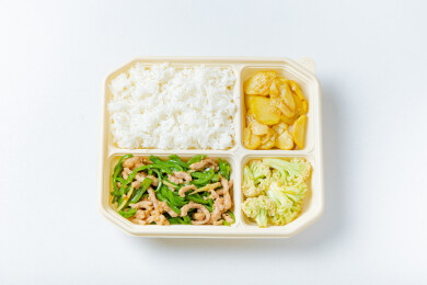 炒菜一荤两素套餐
