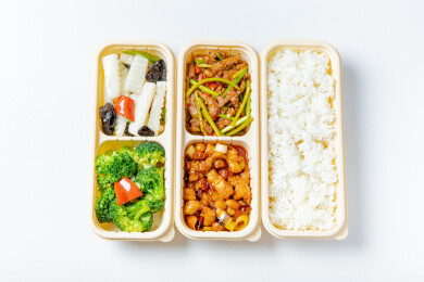 炒菜两荤两素套餐
