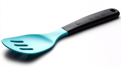 蓝色硅胶铲厨房用具图