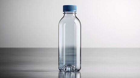 透明水瓶静物图