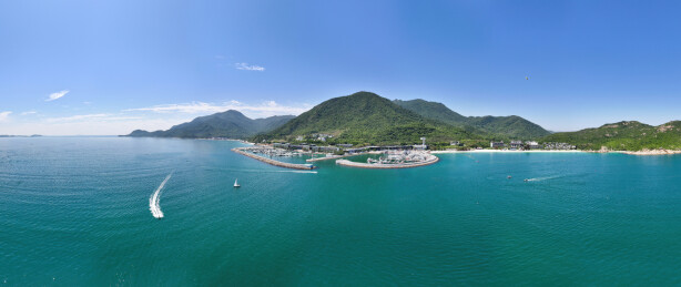 深圳大鹏湾游艇会全景