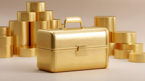 黄金打造的箱子