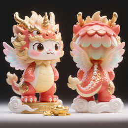 招财貔貅天禄3D手办模型