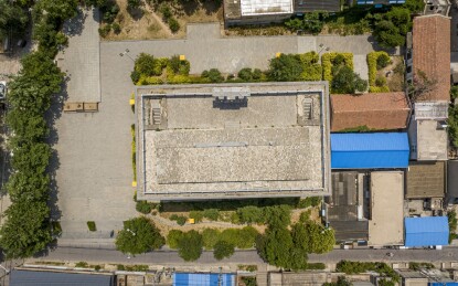 河南省新乡市卫辉市望京楼航拍