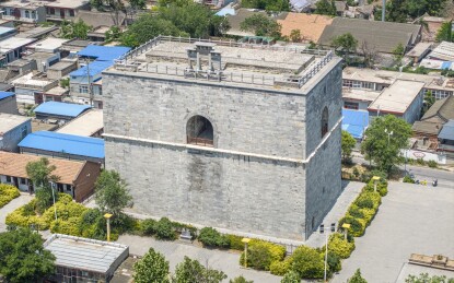 河南省新乡市卫辉市望京楼航拍