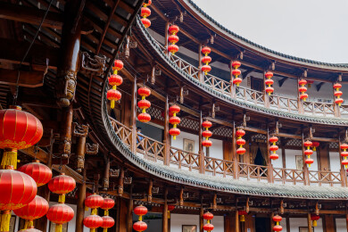 四川成都洛带古镇博客楼