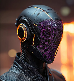 人形机器人概念头像