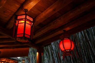 深圳二十四史书院宫灯