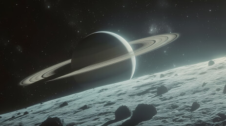 宇宙大行星与地表