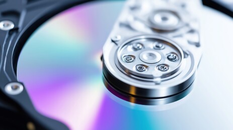 硬盘内部构造特写